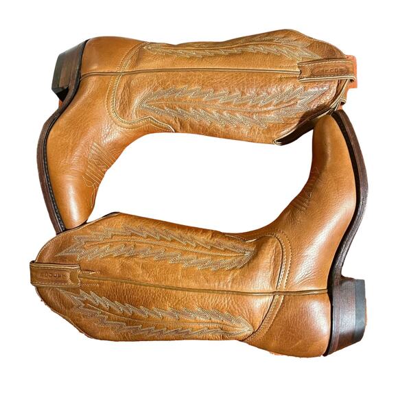 Boulet womens cowboy boots western country rodeo 5.5 - Picture 2 of 13